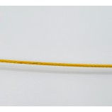 Тросик ювелирный, золотистый, D=0.8мм, 1м