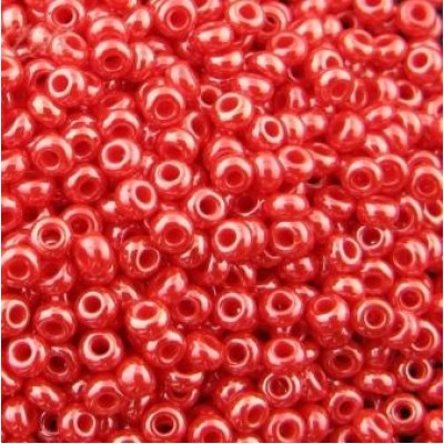 Preciosa 98170 / 547 (czerwony, perłowy)  10/0, 5 g