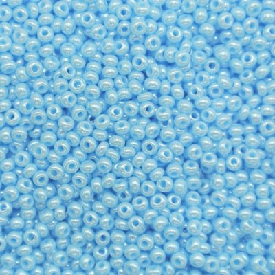 Preciosa 68000 / 576 (perłowy, niebieski)  10/0, 5 g