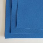 Корейский жесткий фетр 1,2 мм (20*30 см), голубой